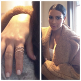 <a href="http://rockmintstyle.com/products/alex-mika-stacked-x-ring-gold/" target="_blank" >Kim Kardashian wearing Alex Mika Stacked X Ring Gold</a>