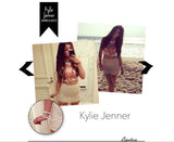 <a href="http://rockmintstyle.com/products/bijouterie-blue-stardust-stretch-bracelet/" target="_blank" > Kylie Jenner wearing Bijouterie White Wood Bracelets</a>