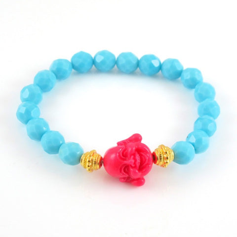 Turquoise Buddha Bracelet