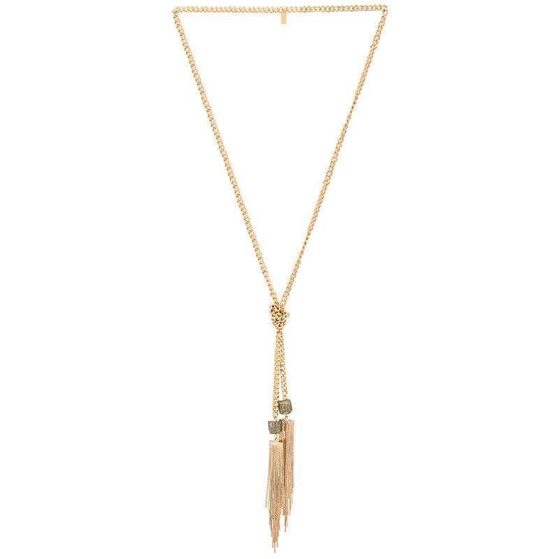 Lucky Star Goldrush Lariat Necklace