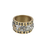 Tat2 Designs Gold Bando Ring